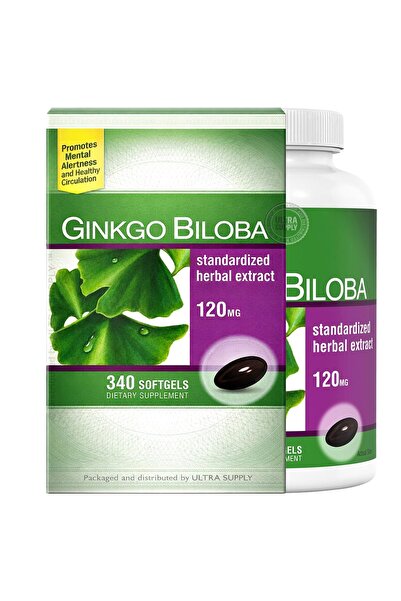 Trunature Tru Natures Ginkgo Biloba 120mg 340 Count Value Pack Standardized H...