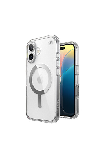 Speck Presidio Perfect-Clear MagSafe - Husă iPhone 16 (Transparent / Finisaj ...