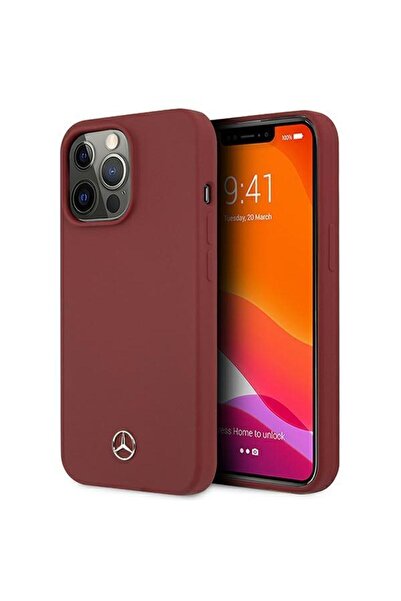 Mercedes Benz Mercedes MEHCP13LSILRE iPhone 13 Pro /13 6,1 " roșu carcasă rig...