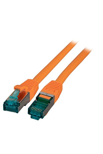 EFB Elektronik EFB RJ45 Patchkabel S/FTP, Cat.6A, LSZH, 5m, orange