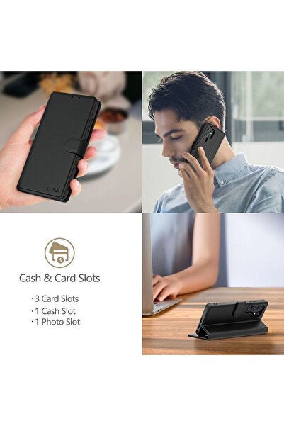 Spigen TECH-PROTECT WALLET NOTHING PHONE 3A PRO MATTE BLACK