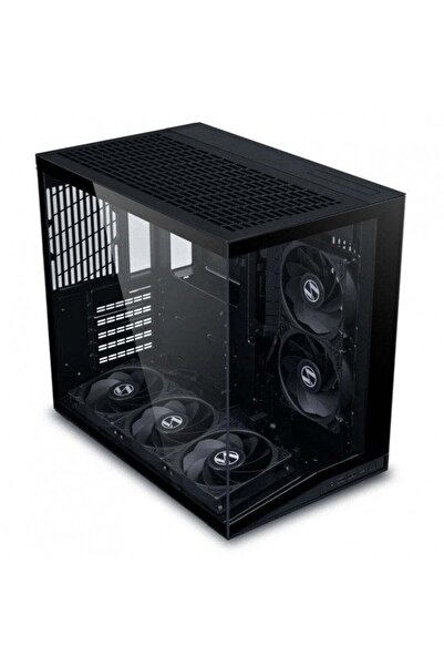 Lian Li Carcasă O11 Dynamic Mini V2 Flow neagră (O11DMIV2FX)