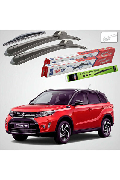 TEAMCAR Υαλοκαθαριστήρες Suzuki Vitara LY Facelift 2024+ |   Σετ Επίπεδων Εξα...