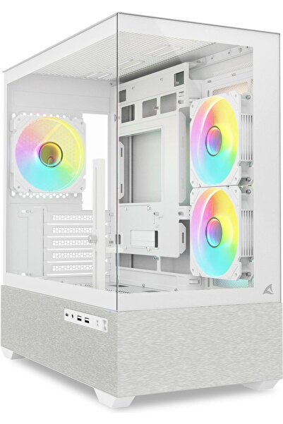 SHARKOON Geh√§use MK7 ARGB mATX 2xGlas wei√ü