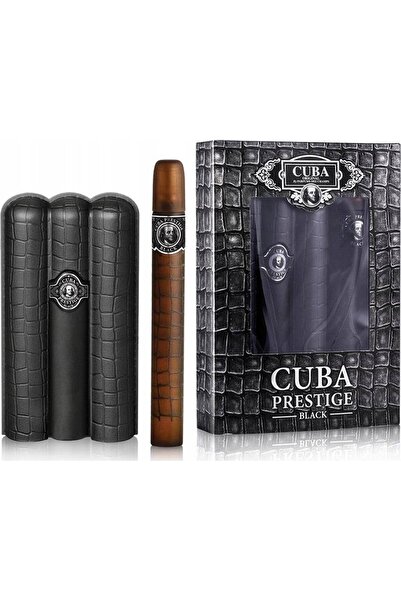 Cuba SET ORIGINAL Men Prestige Black EDT spray 90ml + EDT spray 35ml