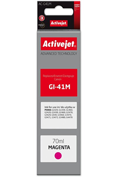 ActiveJet AC-G41M Cerneală de reîncărcare în flacon (înlocuitor pentru Canon ...