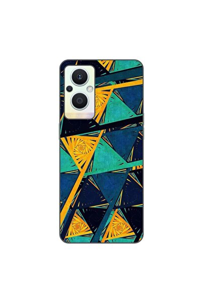 OEM Husa compatibila cu Oppo Reno7 Lite Silicon Gel Tpu Model Abstract Prism