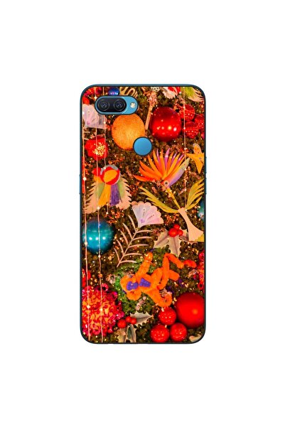 OEM Husa compatibila cu Oppo A12 Silicon Gel Tpu Model Craciun Decor Brad Vin...