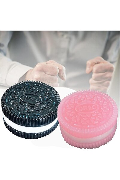 Arabest 2-Piece Biscuit Stress Relief Toy,Pinch Decompression Fidget Toy,Real...