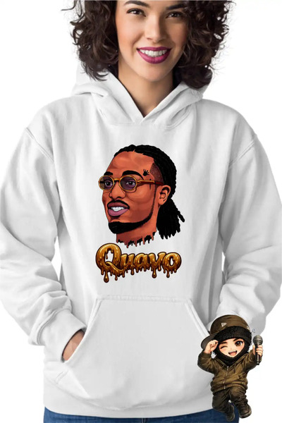 OEM Women's Hoodie Quavo Party Rap Trap Vibe