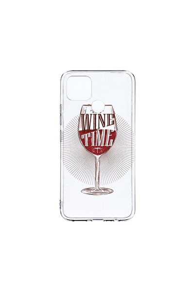 bestcase Прозрачен силиконов калъф 2ММ, съвместим с Realme 7i, Wine Time, уда...