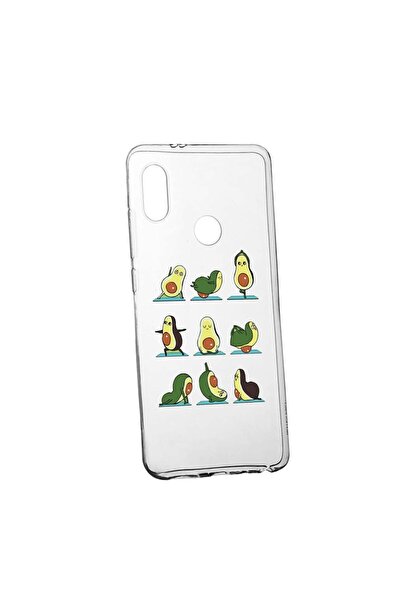 bestcase Силиконов калъф, съвместим с Huawei Honor Note 10, Авокадо Йога, уст...