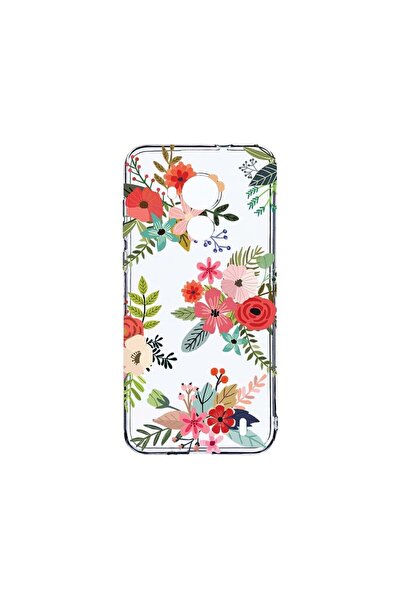 bestcase Husa BestCase¬Æ Clear Silicon 2MM, Compatibila Cu Nokia C30, Flowers...
