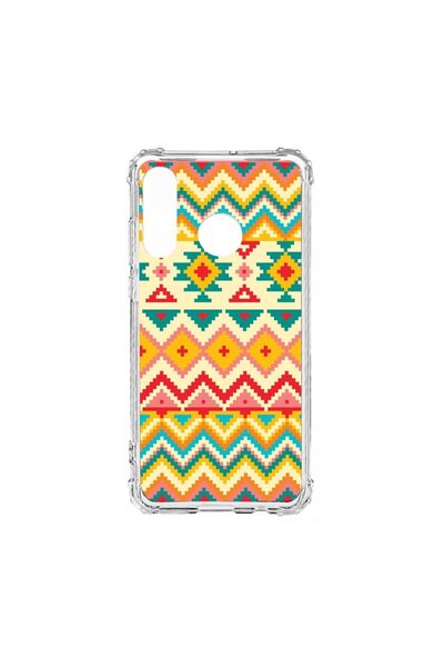 bestcase Husa Anti Shock Silicon Compatibila Cu Huawei P30 Lite, Aztec, Milit...