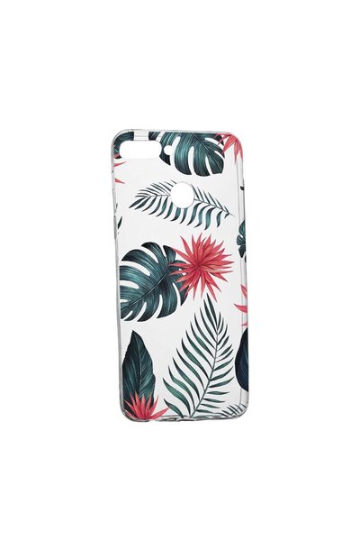 bestcase Husa de protectie, Flori tropicale, pentru Huawei Y6 Prime 2018, rez...