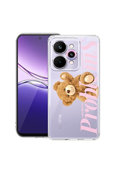 bestcase ¬Æ Husa Clear Slim Silicon Compatibila cu Realme 15 / 15 Pro, Teddy ...
