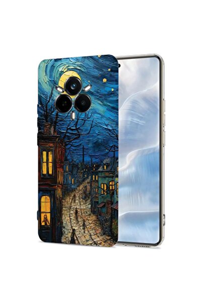 bestcase Θήκη για Realme 14 Pro 5G, BestCase® Διαφανής Σιλικόνη 2MM, Van Gogh...