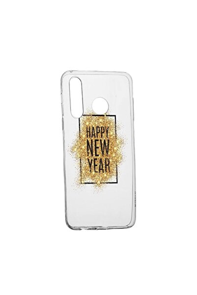 bestcase Husa Happy New Year, pentru Realme 5 Pro, rezistenta la uzura, anti-...