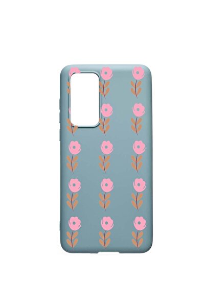 bestcase Husa Huawei P40, Flowers, rezistenta la uzura, anti-alunecare, din s...