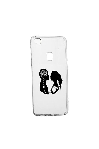 bestcase Husa Silicon Compatibila Cu Huawei P10 Lite, Love With Brain, rezist...