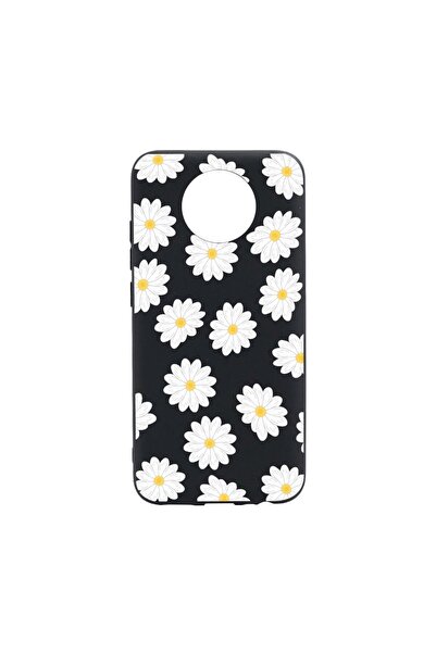 bestcase Husa Silicon Happy Flowers, compatibila cu Nokia 5.4, rezistenta la ...