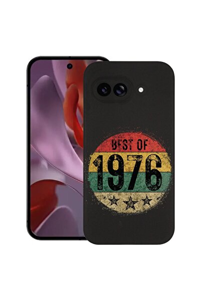 bestcase Тънък силиконов калъф за Google Pixel 9a, Най-доброто от 1976, 19263...