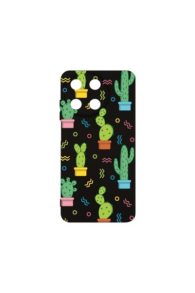 bestcase Husa BestCase¬Æ Premium Silicon, Compatibila Cu Realme 11 4G, Cactus...