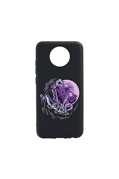 bestcase Θήκη σιλικόνης συμβατή με Nokia 5.4, Αστροναύτης Ποδοσφαιριστής, ανθ...
