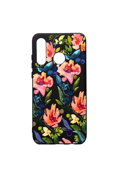 bestcase Husa de protectie Huawei P30 Lite, Flowers Spring, silicon, cu inter...