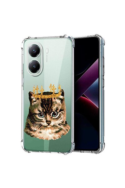 bestcase Съвместим калъф за Poco X7 Pro 5G, Удароустойчив 1.5ММ, King Cat, За...