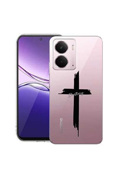bestcase ¬Æ Husa pentru Realme P3 cu Design Destiny, Clear Slim Silicon, Anti...