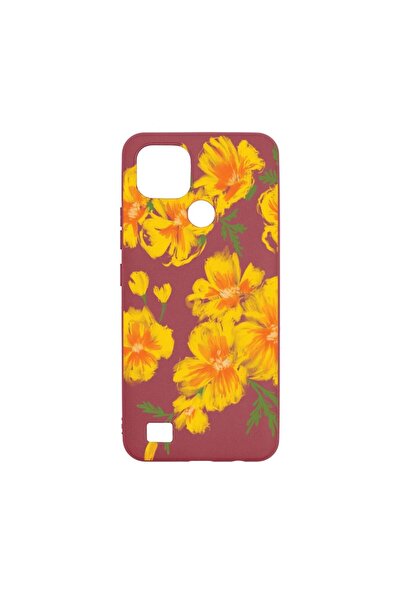 bestcase Θήκη σιλικόνης, Συμβατή με Realme C21, Συλλογή Παστέλ Χρωμάτων με Λο...
