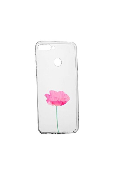 bestcase Калъф Роза - Пастелни цветове, за Huawei Y6 Prime 2018, устойчив на ...