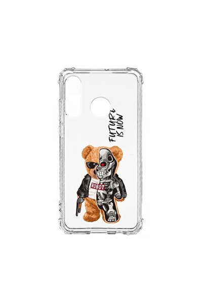 bestcase Husa Silicon Anti Shock, Compatibila Cu Huawei P30 Lite, Half Robot ...