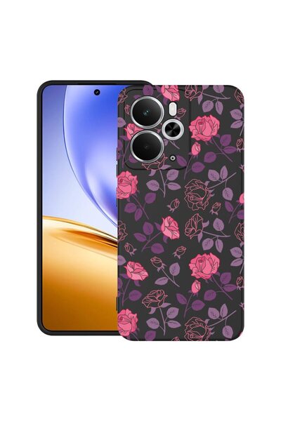 bestcase ¬Æ Husa TPU Ultra Slim Compatibil cu Realme 14 5G, cu Design Rose, 3...