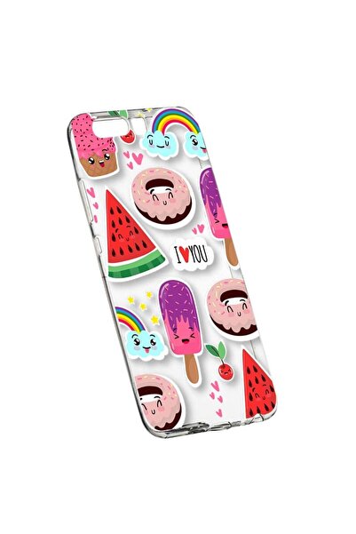 bestcase Husa Silicon, Transparent, Slim, Summer Feeling, Huawei Y6 2018