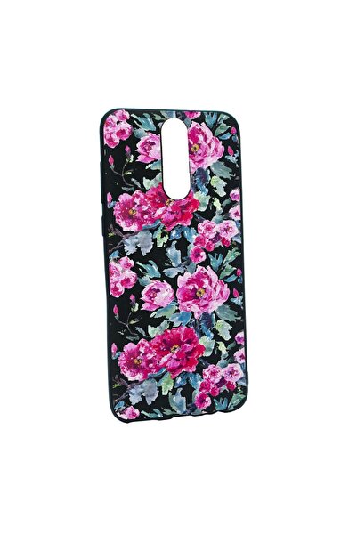 bestcase Силиконов калъф с цветя, пастелни цветове, съвместим с Nokia 2.4, ус...