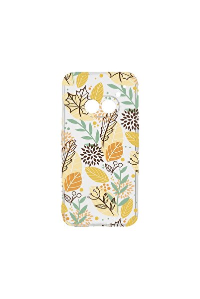bestcase Прозрачен силиконов калъф 2ММ, съвместим с Nothing Phone 2a, Есенен,...