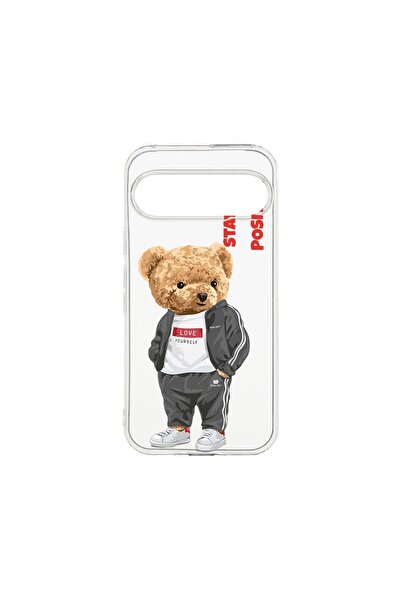 bestcase Husă transparentă din silicon de 2MM, compatibilă cu Google Pixel 9 ...