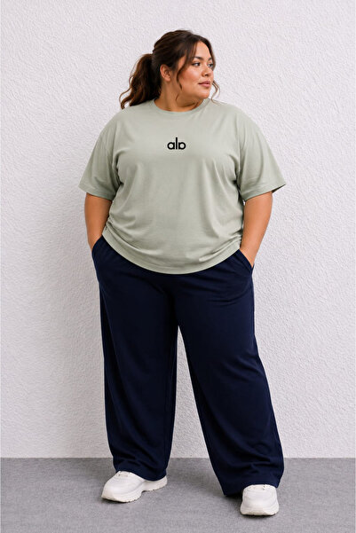 ZAVIXO Women's Oversize 100% Cotton T-Shirt Comfortable Casual Street Style