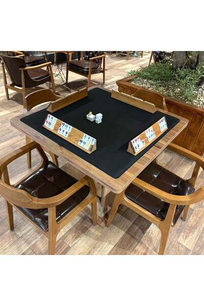 Carrom 8 Oyunlu Okey veCarrom Kafe Tipi Oyun Masası