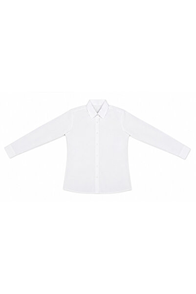 PandaForma White Women's Cotton Slim Fit Komi,Restaurant Shirt