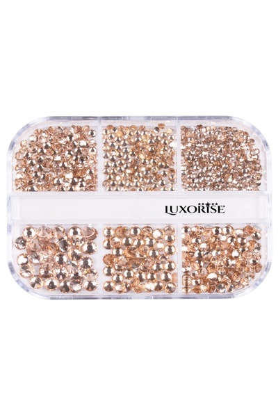 LUXORISE Nail Strass Glow Festival, 6 models