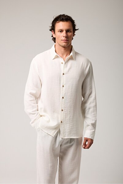 2512 Clothing Regular Fit Long Sleeve Shirt