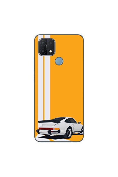 OEM Калъф, съвместим с Oppo A15 и A15s, силиконов гел TPU модел Porsche 911 T...