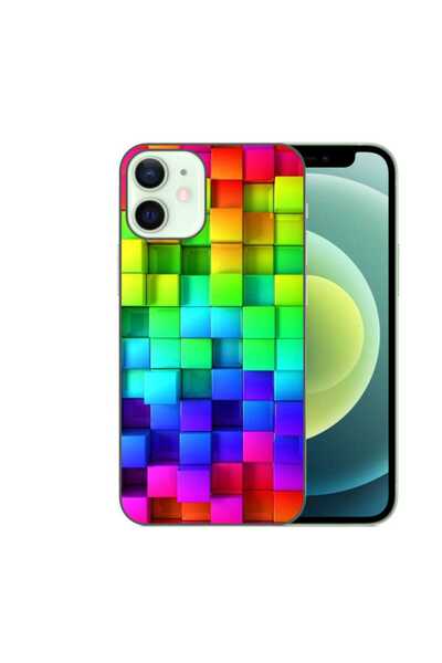 OEM Husa compatibila cu Apple iPhone 12 Mini Silicon Gel Tpu Model Colorful C...