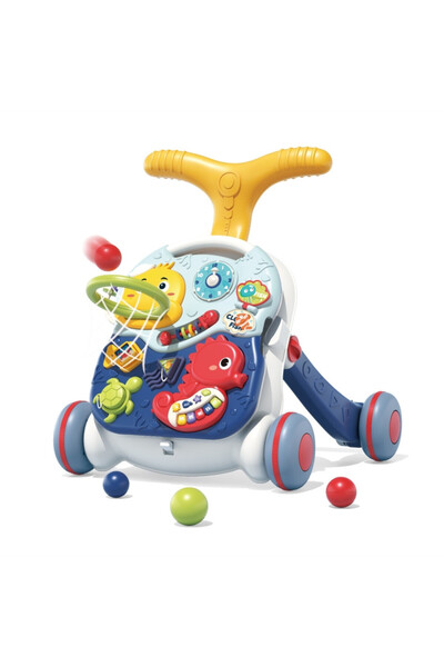 Factory Price – Eden 2-in-1 Multifunctional Activity Baby Walker-BLUE