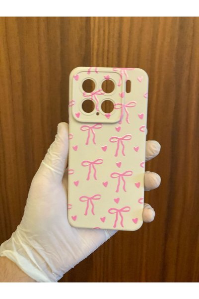 Newon حافظة هاتف من السيليكون مطبوعة بتصميم شريط من XIAOMI 15 (داخلها مخملية-...