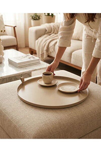 hemlife Decorative Presentation Tray 44 cm Metal Serving & Presentation Tray ...