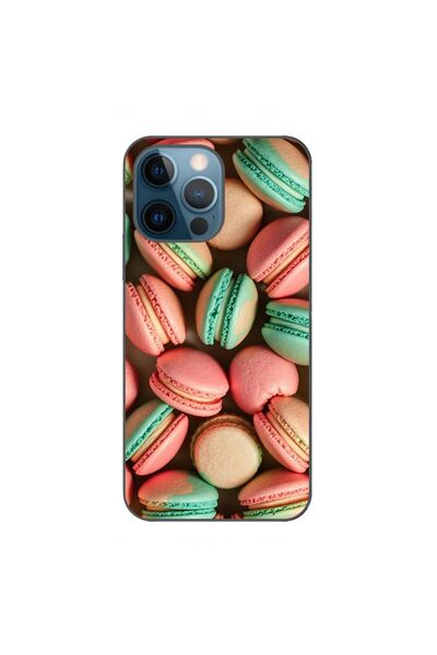 OEM Husa compatibila cu Apple iPhone 12 Pro Silicon Gel Tpu Model Tasty Macarons